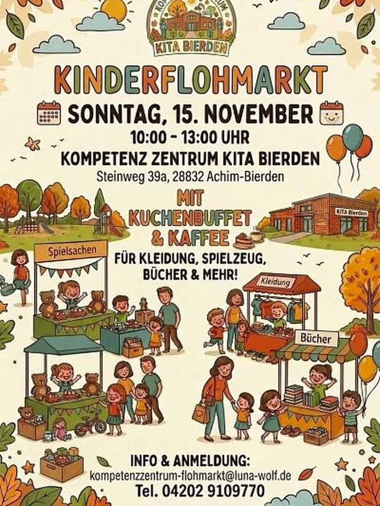 Flohmarkt Kompetenzzentrum Achim Bierden