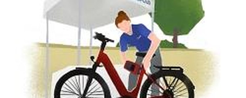 ADFC-Fahrrad-Codieraktion zum 25-jährigen Jubiläumsfährfest in Hagen-Grinden
