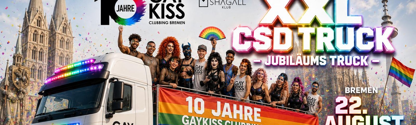 CSD TRUCK XXL - GAYKISS SHAGALL KLUB