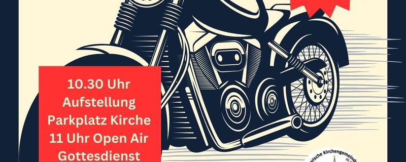 Motorradgottesdienst in St. Magni