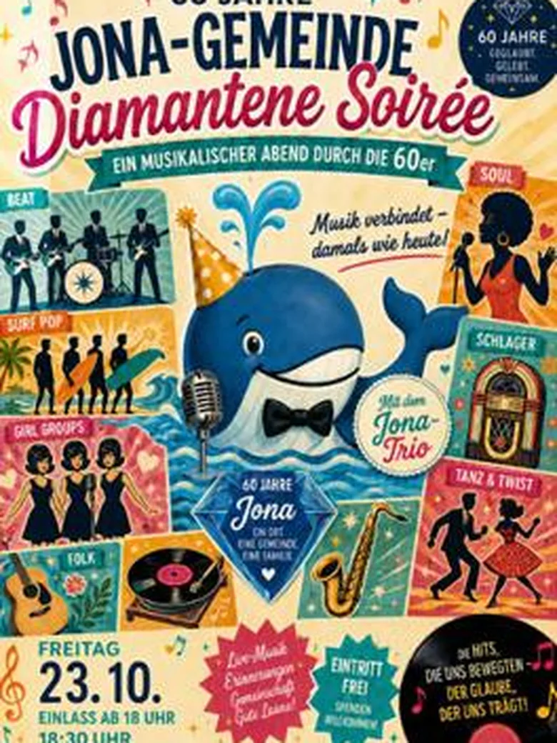 Soirée: Jubiläums-Soirée "Lieder der 60er Jahre"