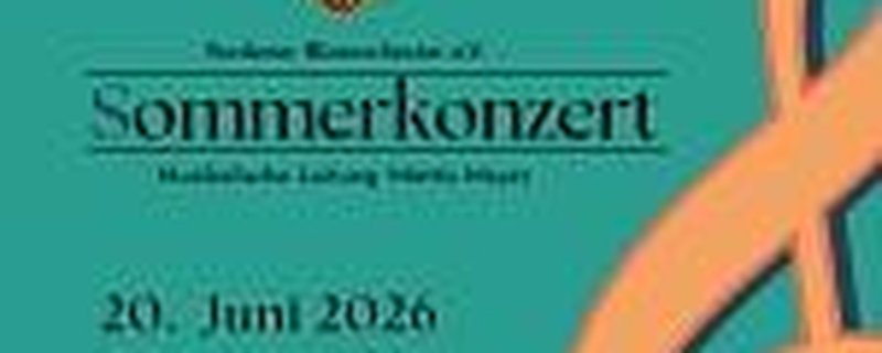 Sommerkonzert des Verdener Blasorchesters