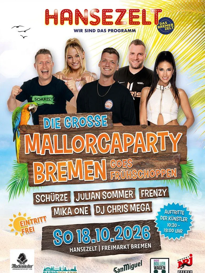 MALLORCAPARTY DEUTSCHLAND IST IN BREMEN