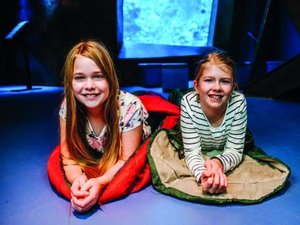 Nachts im Klimahaus im Oktober