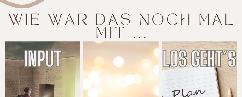 Wie war das nochmal mit: Noah