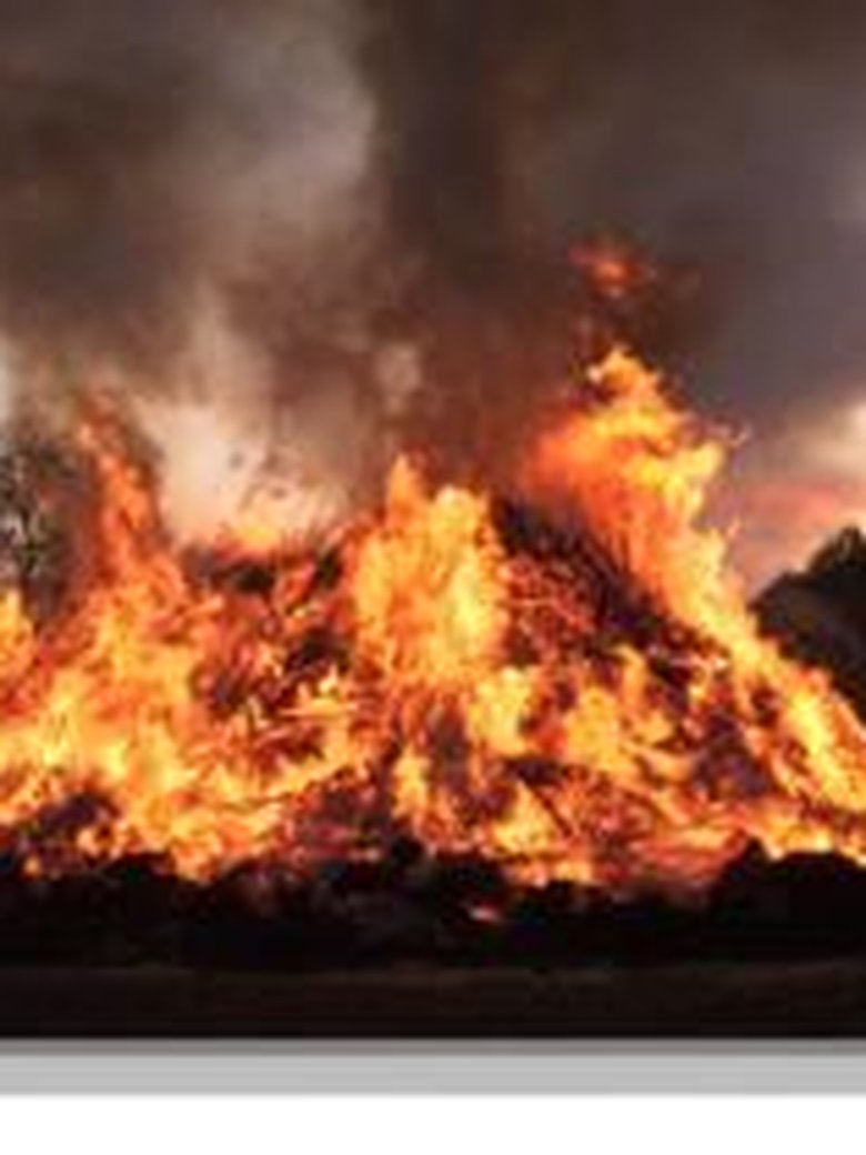 Osterfeuer in Ollenermoor
