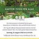 Garten-Tour für alle beim Heimatverein - Tag der offenen Museumstüren