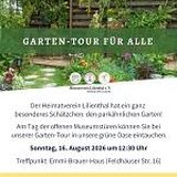 Garten-Tour für alle beim Heimatverein - Tag der offenen Museumstüren