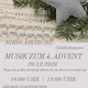 Musik zum 4. Advent - 16:00 Uhr Termin