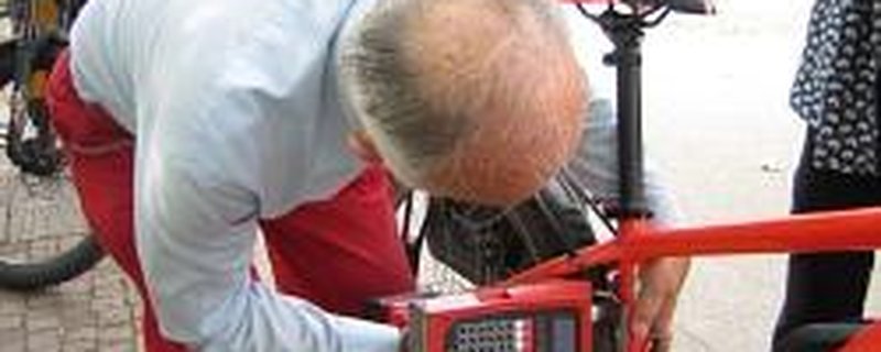 ADFC-Fahrrad-Codieraktion am Fahrradaktionstag am Do. 21.05. zum Auftakt Stadtradeln