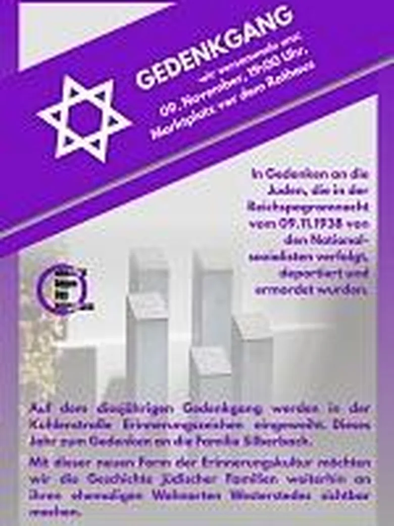 Gedenkgang zur Reichspogromnacht