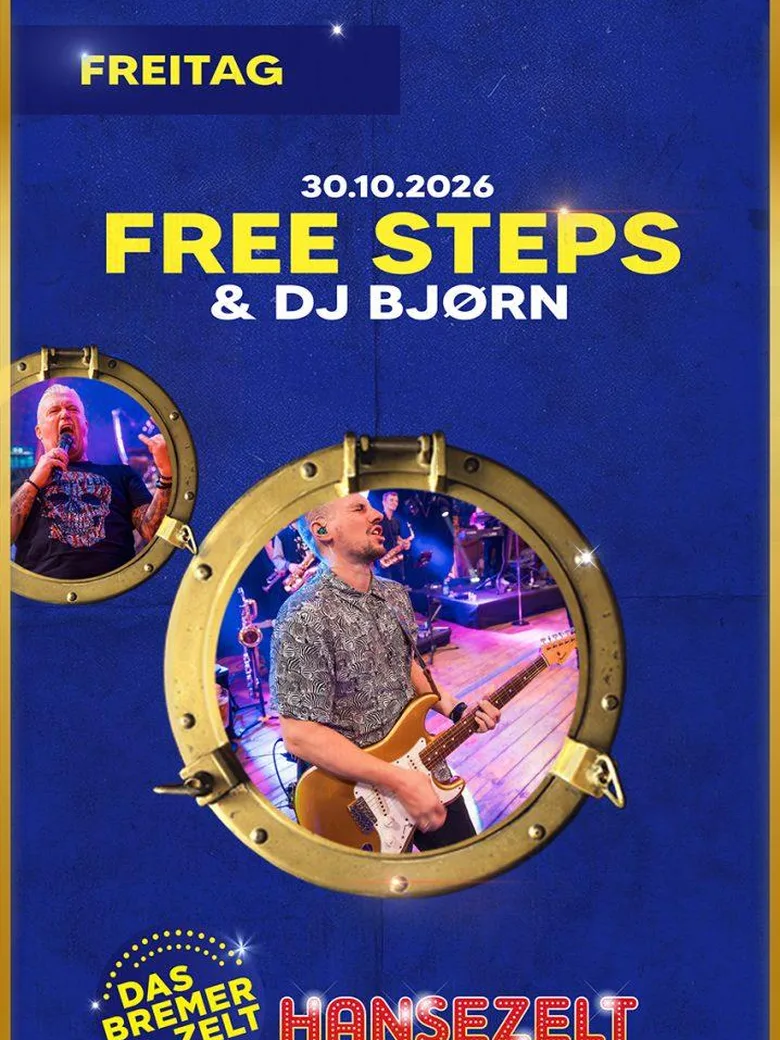 HANSE PARTY MIT DJ BJØRN UND DEN FREE STEPS