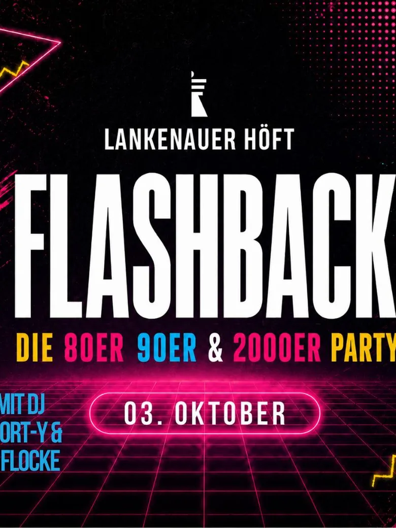 FLASHBACK – Die 80er & 90er Party