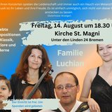 Konzert mit Familie Lucian in St. Magni