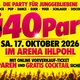 DIE GROSSE Ü40 PARTY – DIE PARTY FÜR JUNGGEBLIEBENE!