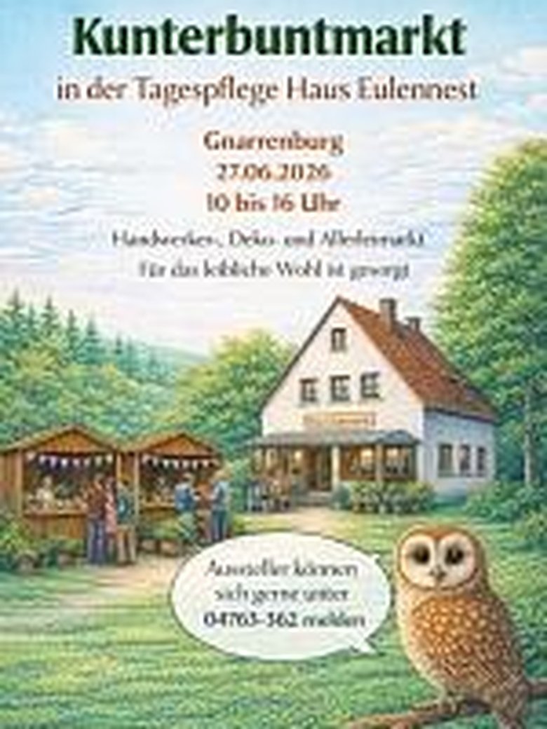 Kunterbuntmarkt - Neuer Termin