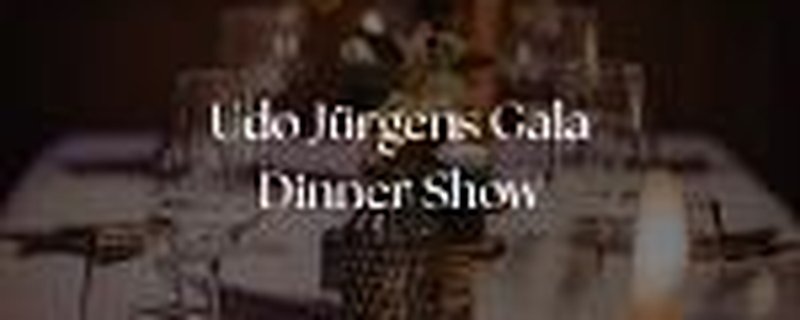 Udo Jürgens Gala Dinner Show