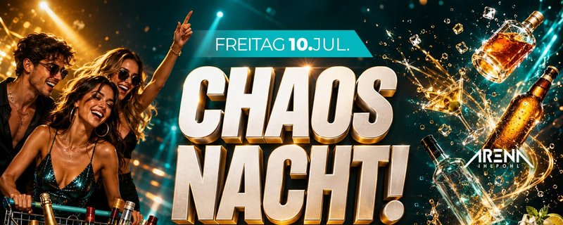 CHAOS NACHT! – ★★ BRINGT IHR EURE EIGENEN GETRÄNKE MIT IN DEN CLUB! ★★