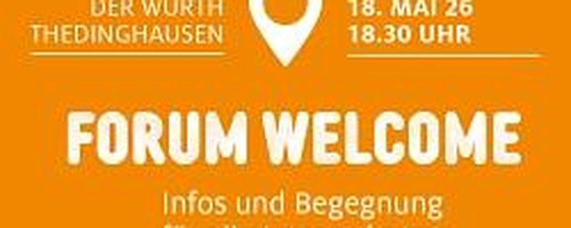 Forum am 18. Mai