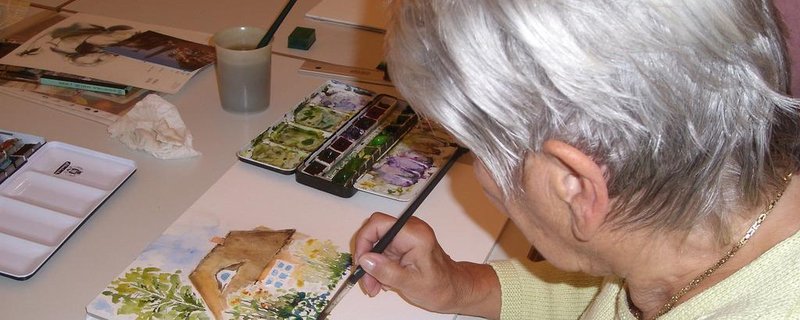 Aquarellmalerei mit Antje Lachmann