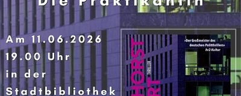 Horst Eckert liest "Die Praktikantin"