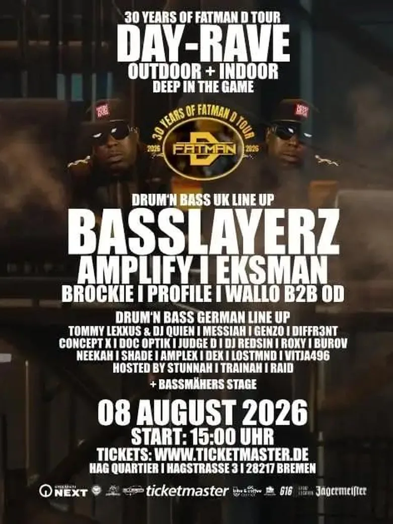 30 YEARS OF FATMAN D TOUR