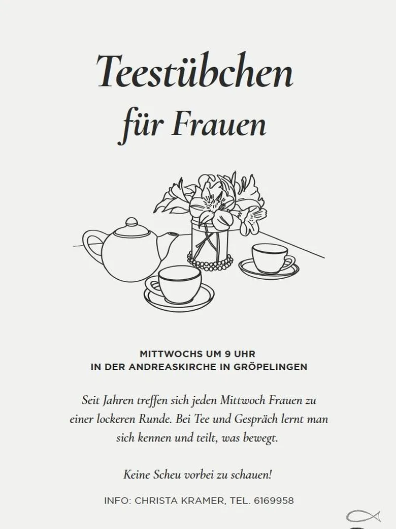 Teestübchen für Frauen