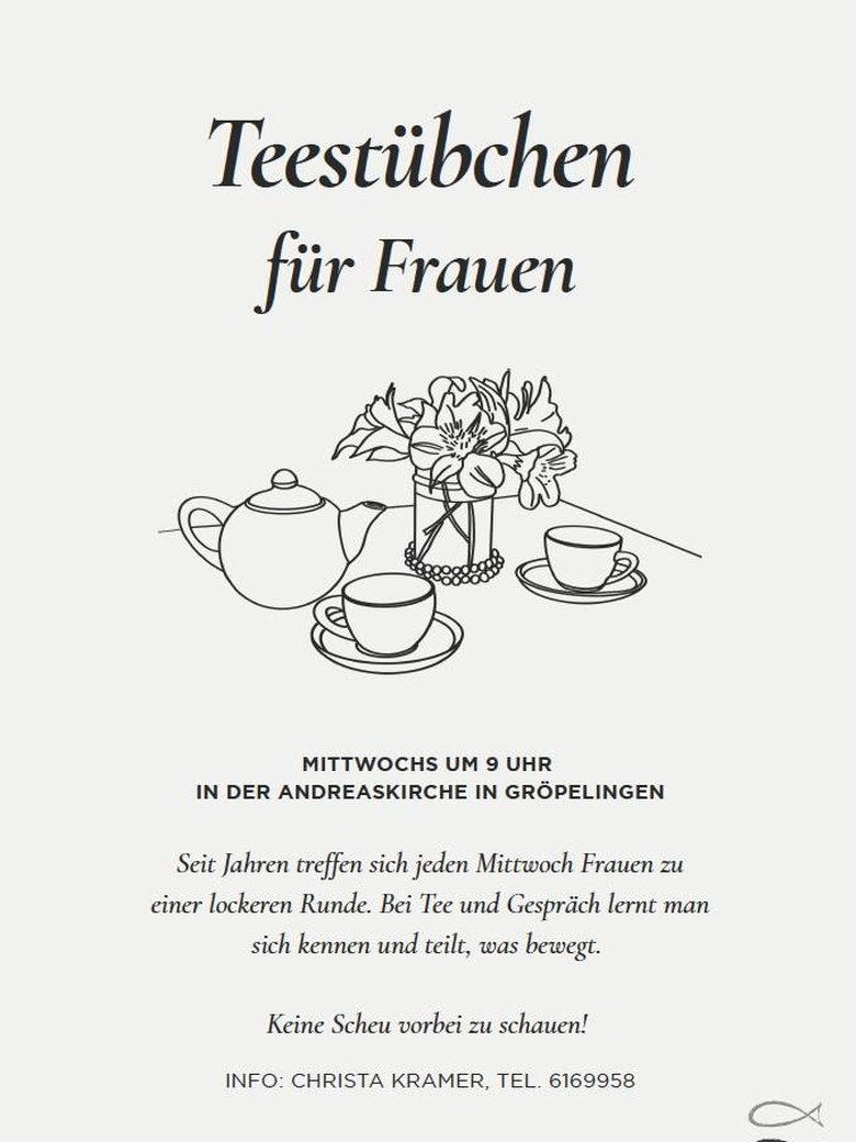 Teestübchen für Frauen
