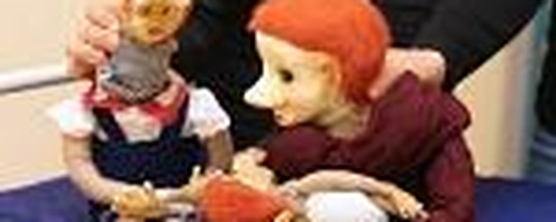 Puppentheater in der Bibliothek