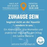 Vortrag über Hypnose "Zuhause sein"