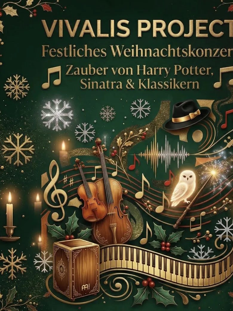Vivalis Project "Festliches Weihnachtskonzert" Zauber von Harry Potter, Frank Sinatra & Klassikern