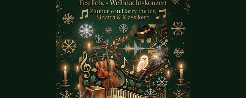 Vivalis Project "Festliches Weihnachtskonzert" Zauber von Harry Potter, Frank Sinatra & Klassikern