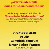 Wer Frieden will, muss mit dem Feind reden