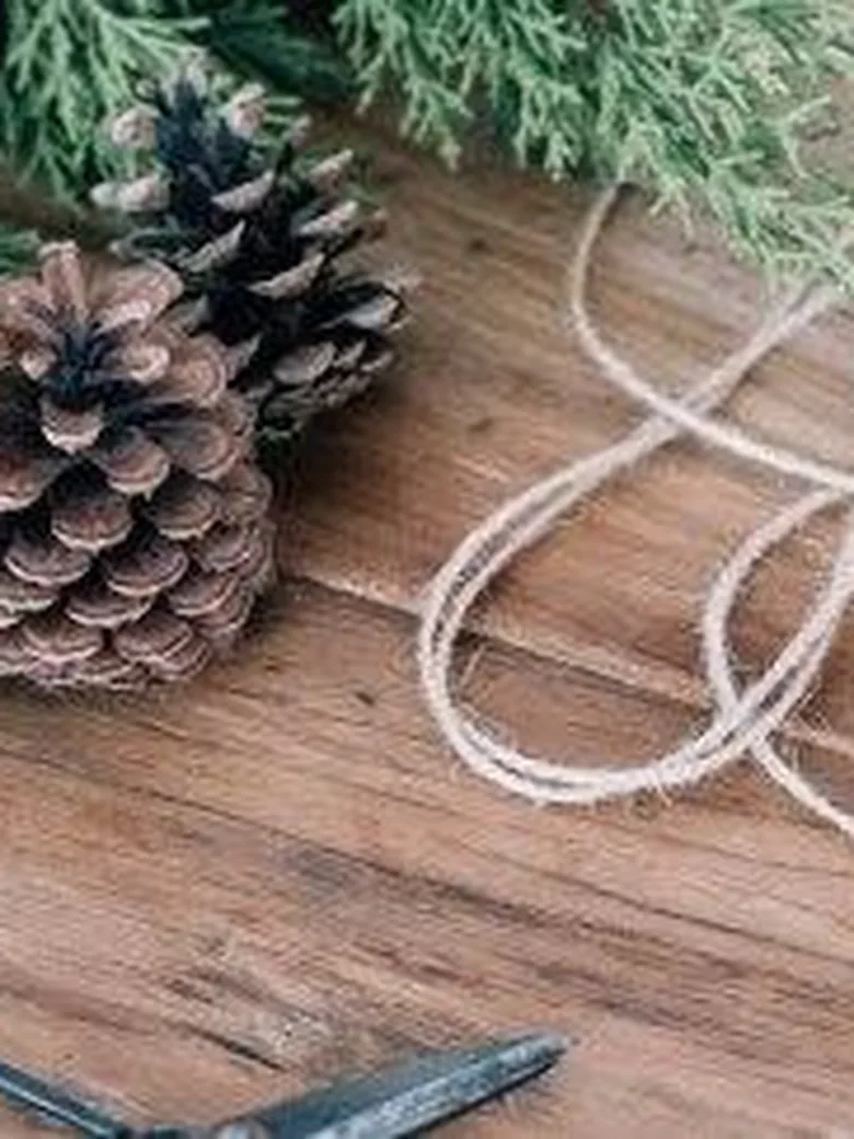 Weihnachtsbasteln aus Naturmaterialien