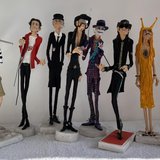 Finissage "Schräge Typen 2" von Marina Krohs