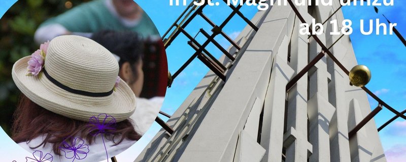 Weiße Nacht in St. Magni und umzu