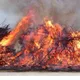 Osterfeuer in Weserdeich/Ranzenbüttel