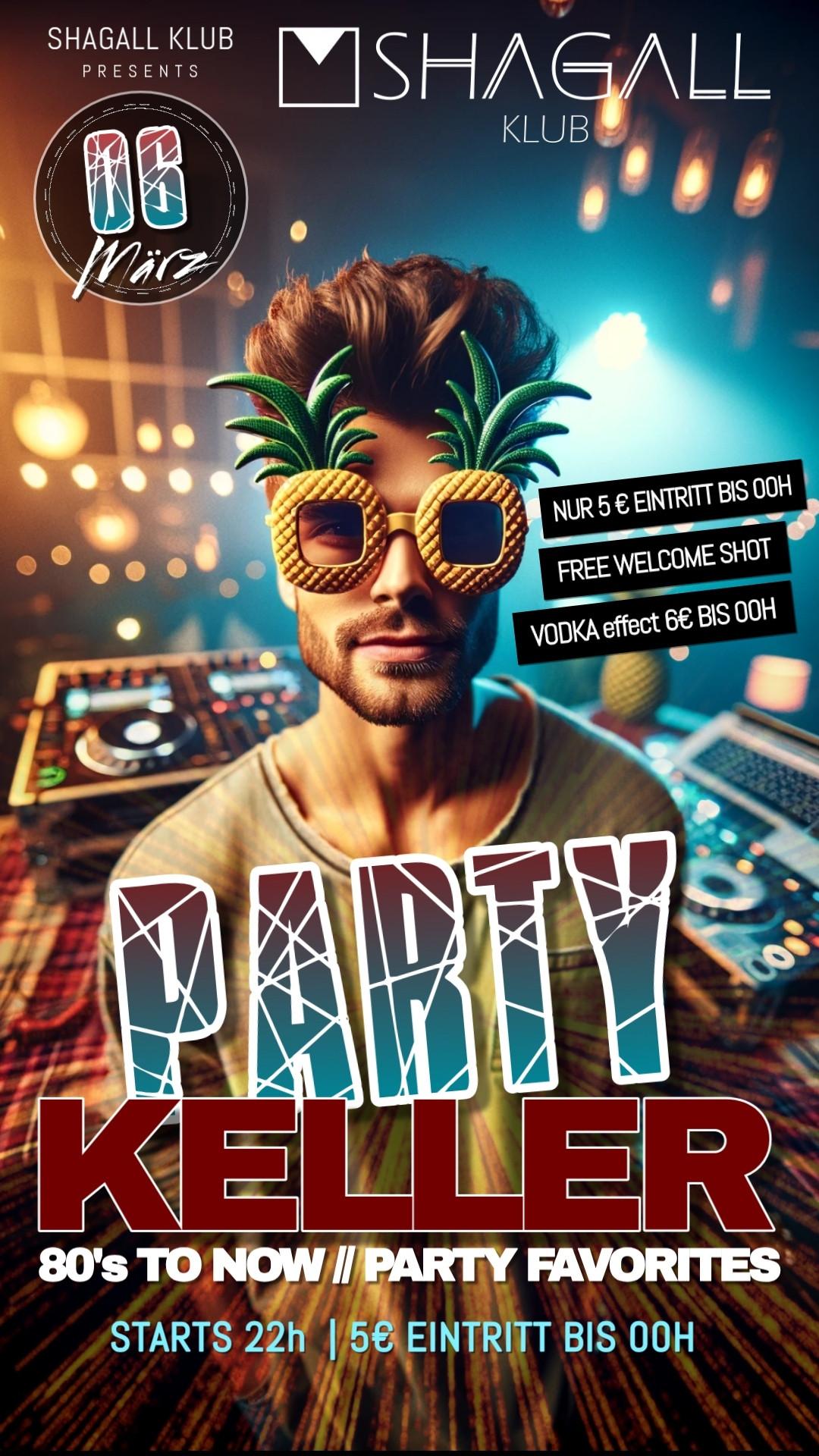 PARTY KELLER - PARTY FAVORITES 80's to now!